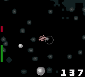 Damaged from black hole